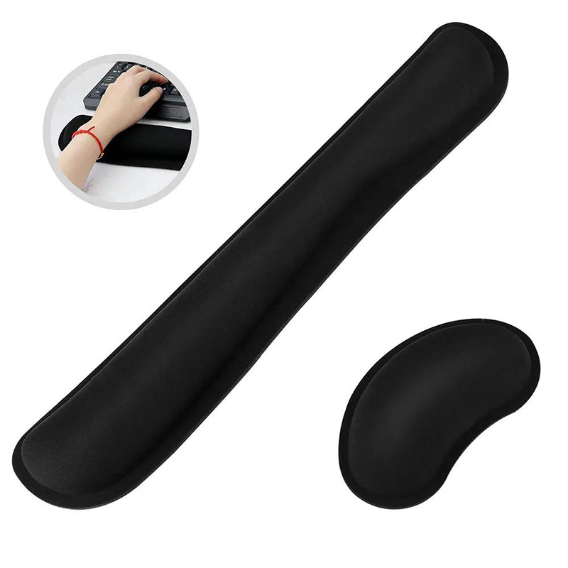 Wrist Rest Ergonomic - Tappetino per poggiapolsi per tastiera Tappetino