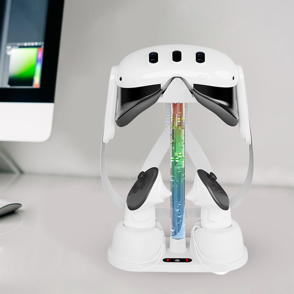 Headset Stand Rgb - Supporto Base per Caricabatterie Controller con