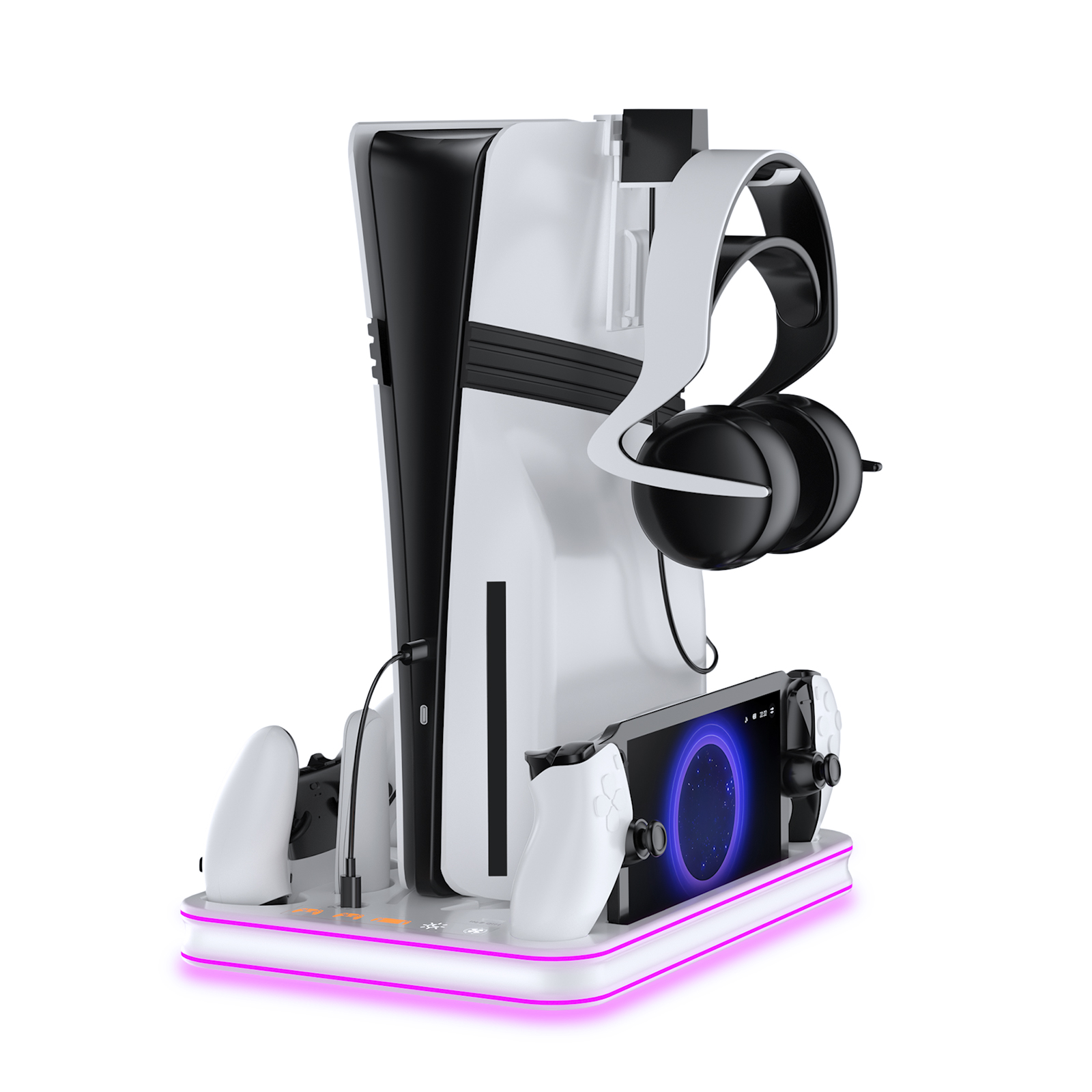 Headset Stand Rgb - STORM WYRM Supporto di raffreddamento multifunzione