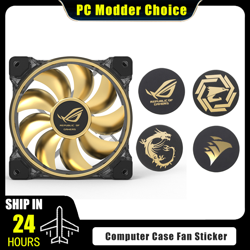 Video Gaming Accessories - Adesivo logo ventola case computer, etichetta