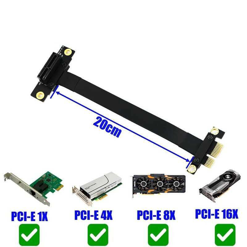 Pcie Extension Cable - 90 gradi Pci-E Pci Express da