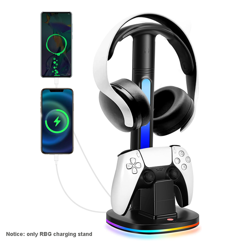 Headset Stand Rgb - Stazione di ricarica del controller Supporto