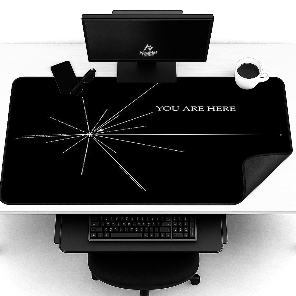 Gaming Accessories Very - Tappetino da Scrivania Minimalista Geometrico per