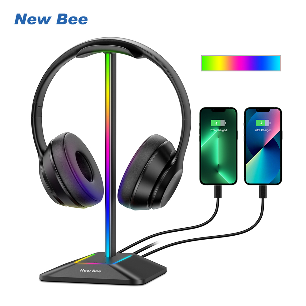 New Bee Z8 RGB Supporto per cu - Headset Stand Rgb recensione e prezzo