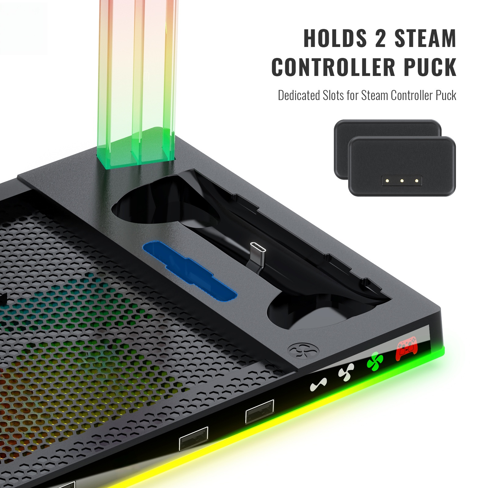 Supporto per controller Steam, - Headset Stand Rgb recensione e prezzo