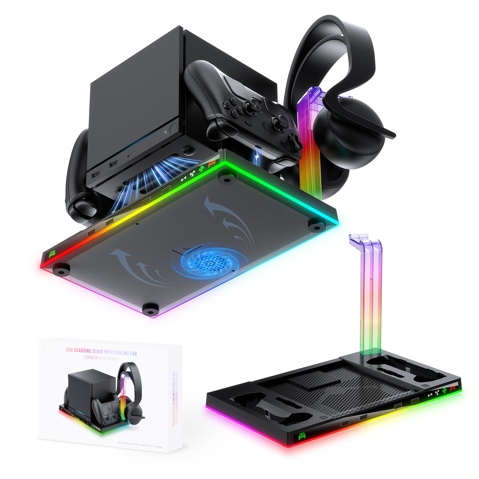 Supporto per controller Steam, - Headset Stand Rgb recensione e prezzo