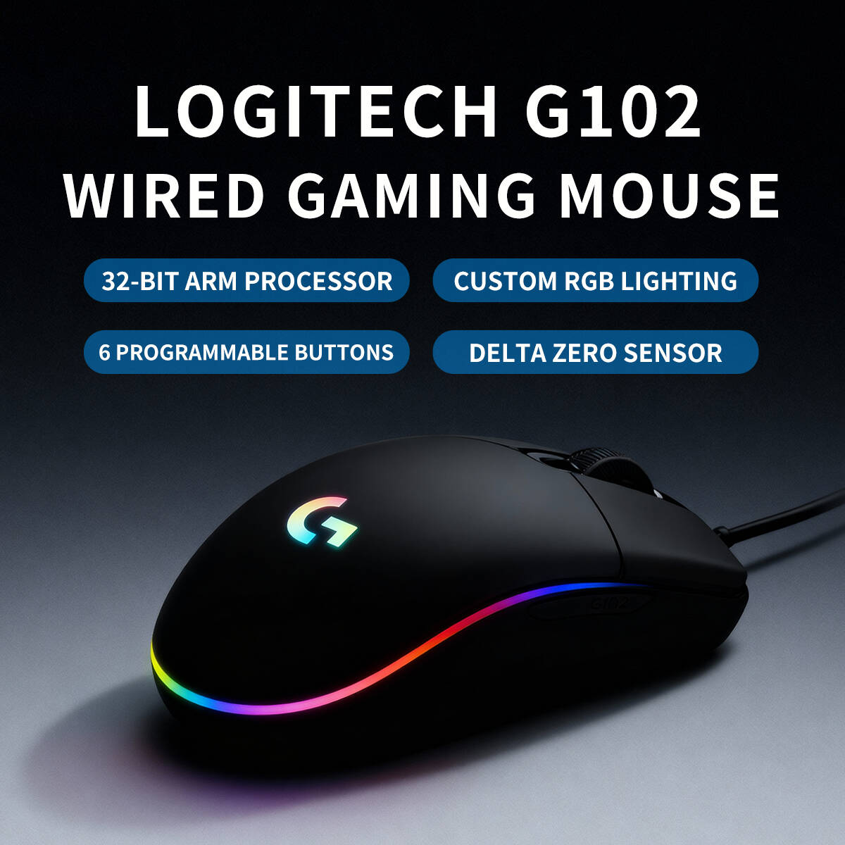 Mouse da gioco Logitech G203 R - Logitech Mouse G203 recensione e prezzo