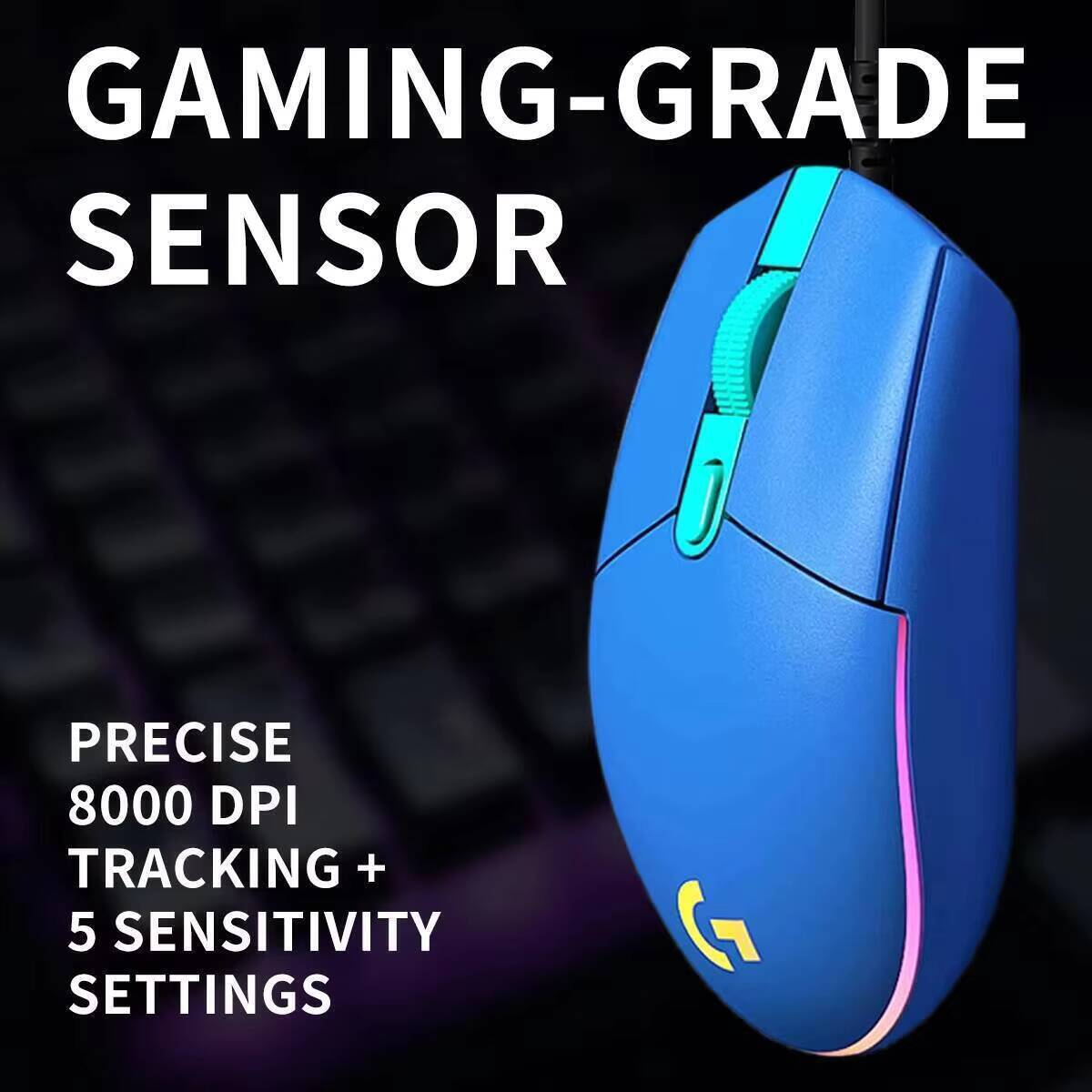 Mouse Cablato Logitech G203 LI - Logitech Mouse G203 recensione e prezzo