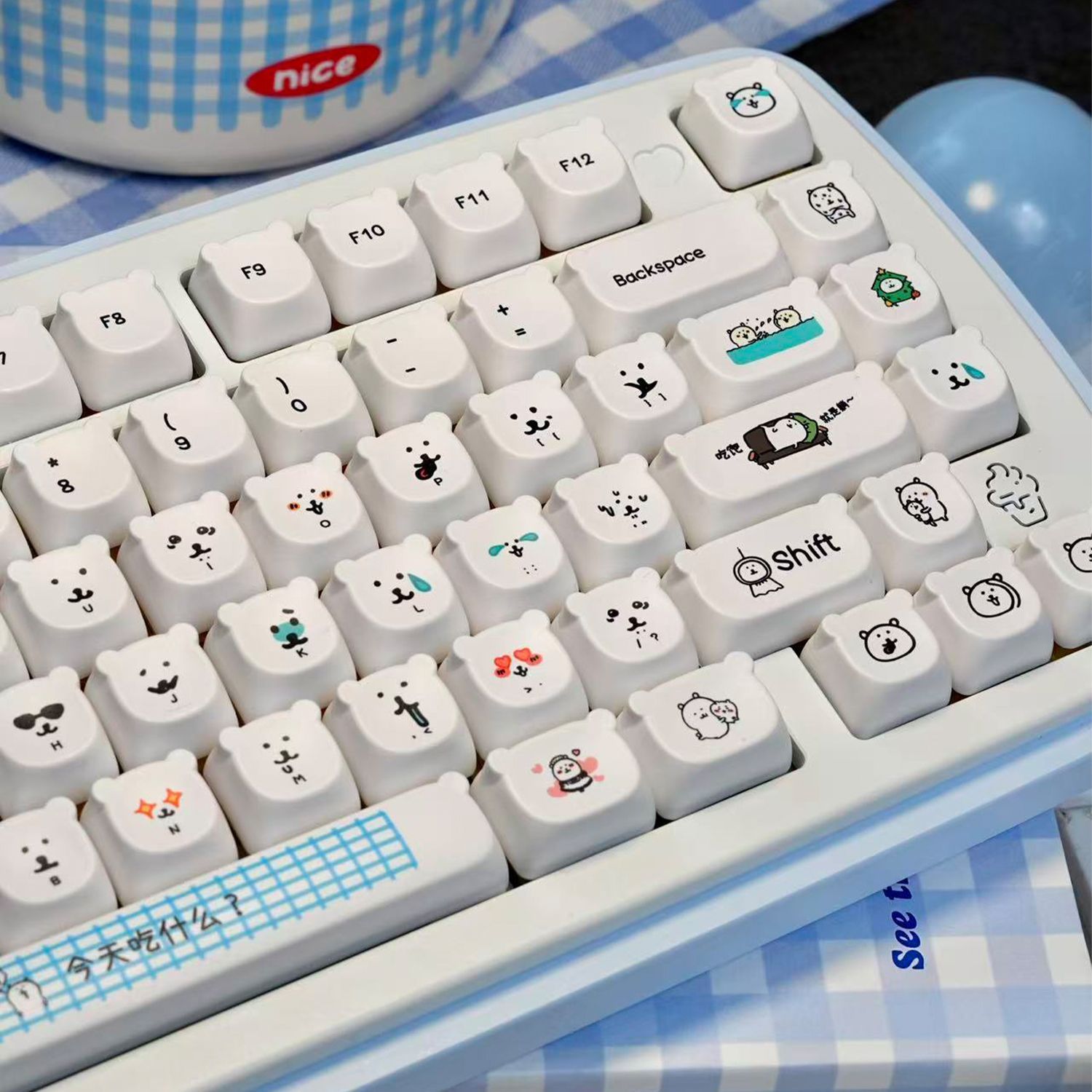 Keycap PBT a forma di orsetto  - Gaming Accessories In Japan recensione e prezzo