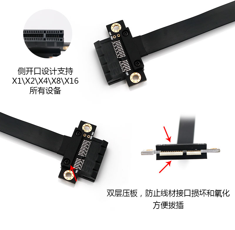90 gradi Pci-E Pci Express da  - Pcie Extension Cable recensione e prezzo