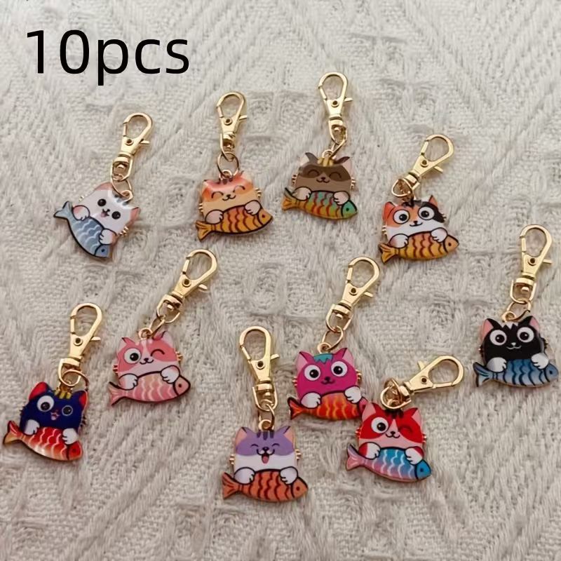 Portachiavi con gatto stampato - Gaming Accessories Gifts recensione e prezzo